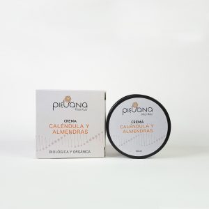 crema caléndula y almendras pielsana