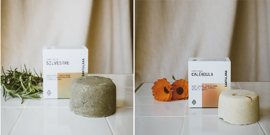 champús sólidos santulana